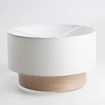 Univerzální stínidlo KERIA pr. 50 cm bílá/hnědá