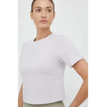 Pánské tričko Tričko EA7 Emporio Armani fialová barva 3RTT14.TJFKZ 45X, vel. L