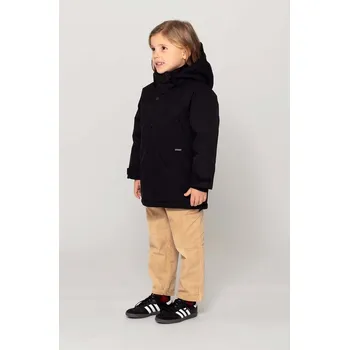 Chlapecká bunda Dětská nepromokavá bunda Gosoaky SLEEPING PIGEON černá barva, 242.9.1.581 99X, vel. 122-128