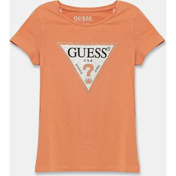 Chlapecké tričko Dětské tričko Guess J2YI51.K6YW1.PPYX oranžová 24X, vel. 118-122