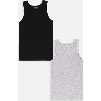 Dětský top Coccodrillo 2-pack XCX407204BAU černá 99X, vel. 164