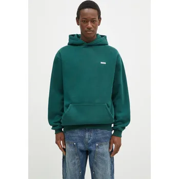 Pánská mikina Mikina Butter Goods Basic Pullover Hood BG243203 zelená 79X, vel. L