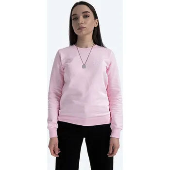 Dámská mikina Bavlněná mikina A.P.C. Sweat Skye COEBH-F27700 MARINE COEBH.F27700 růžová 03X, vel. M