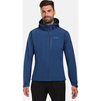 Pánská bunda Pánská softshellová bunda Kilpi RAVIO-M tmavě modrá 5XL