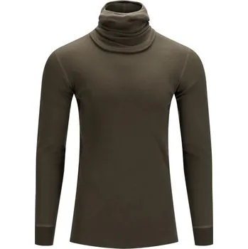 Pánský svetr Pánský lehký merino svetr Aclima WarmWool Hoodsweater V2 - Tarmac Velikost: XXL