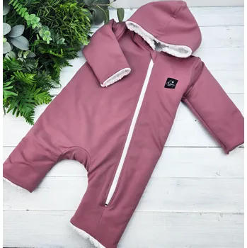 Dětský overall Kulišárny Zimní overal s beránkem OLDPINK VELIKOST: 92