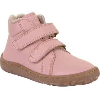 Dámská zimní obuv Dětské zimní zateplené barefoot boty FRODDO FURRY Pink Velikosti obuvi: 32