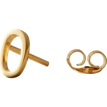 Náušnice Pozlacené stříbrné náušnice Design Letters 90401001O zlatá GLD, vel. ONE SIZE