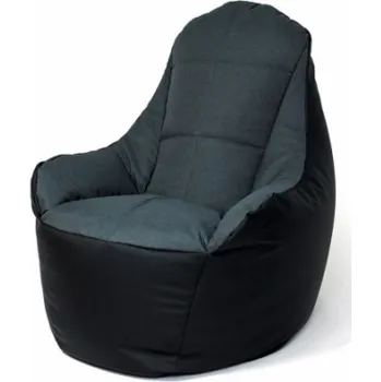 Pánské sako Sako Boss černo-grafitová taška pouffe XXL 140 x 90 cm