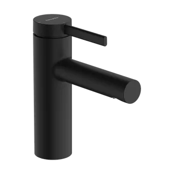 Vodovodní baterie Hansgrohe Zesis S - Umyvadlová baterie 100 CoolStart s odtokovou soupravou Push Open, černá matná 74724670