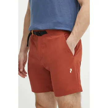 Dámské kraťasy Outdoorové šortky Peak Performance Vislight Light vínová barva G78739 20A, vel. L