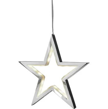 Vánoční dekorace Vánoční LED dekorace Sompex Lucy šedá barva 72150 09X