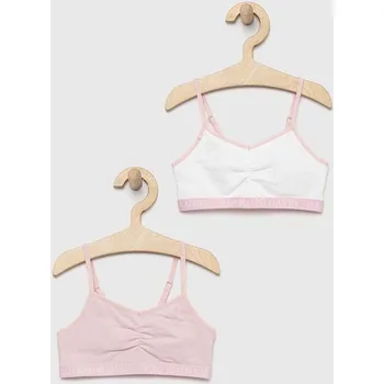 Dámské oblečení Dětská podprsenka Polo Ralph Lauren 2-pack 4P5017 růžová 30X, vel. 146-152