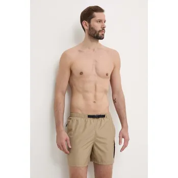 Pánské kraťasy Plavkové šortky Nike Voyage NESSE469 hnědá 88X, vel. XXL