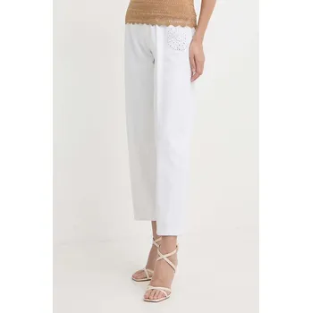 Dámské džíny Džíny Silvian Heach dámské, high waist GPP24488JE bílá 00X, vel. 28