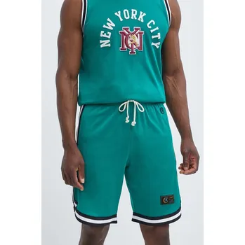 Pánské kraťasy Kraťasy Champion pánské, zelená barva, 220010 79X, vel. M