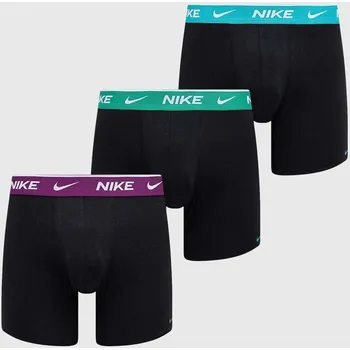 Boxerky Nike 3-pack pánské, černá barva, KE1007 KE1007. 99X, vel. M
