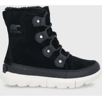 Dámská zimní obuv Semišové sněhule Sorel 1951631.Black.Fawn černá 99X, EUR 37