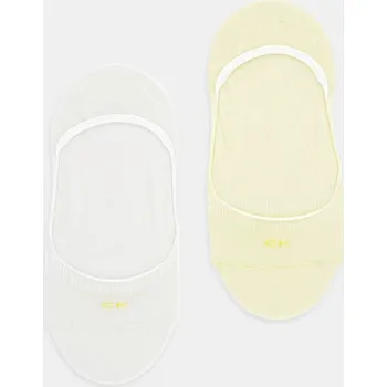 Pánská móda Ponožky Calvin Klein 2-pack 701218767.NOS žlutá 11X, vel. 39/42