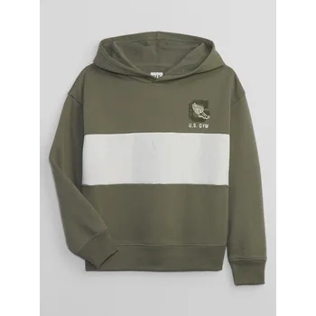 Chlapecká mikina GAP Chlapecká Dětská mikina s kapucí 771971-01 Velikost: S Tričko zdarma při nákupu nad 3000,-!