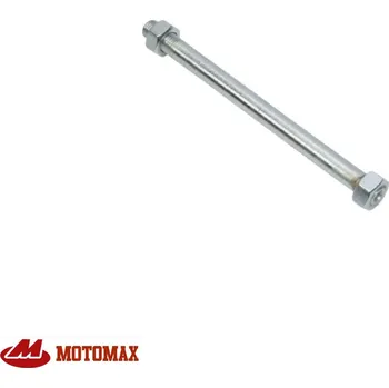 Motor pro motocykl Osa přední s maticí (17klíč) Jawa 50 Pionýr 05, 20, 21, 23 - zinek *Motomax