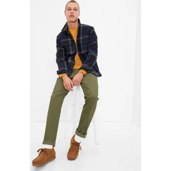 Pánské Kalhoty khaki slim fit GapFlex GAP 440943-27 Velikost: 32X32 Tričko zdarma při nákupu nad 3000,-!