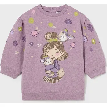 Kojenecké šaty Kojenecké šaty Mayoral 2922.4H.Baby.9BYH fialová 40X, vel. 68