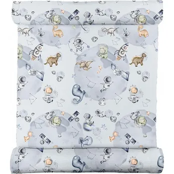 Zavinovačka Dětská bambusová zavinovačka Jamiks MERCER.or.Otul.JLG149.B modrá 05X, vel. ONE SIZE