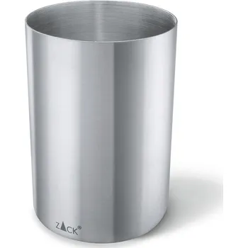 Držák na kartáček Kelímek na zubní kartáčky REZZO 250 ml, stříbrná, nerezová ocel, Zack