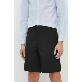 Dámské kraťasy Bavlněné šortky Lacoste černá barva FH8140 99X, vel. 40