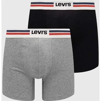 Boxerky Boxerky Levi's 2-pack 37149.0826 černá 99X, vel. L
