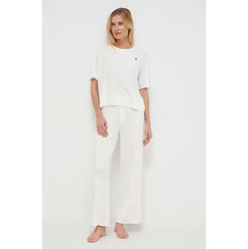 Dámské pyžamo Pyžamo Polo Ralph Lauren 4P8032 béžová 01X, vel. L