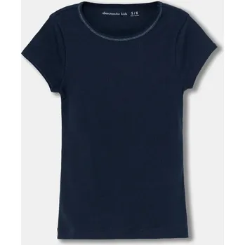 Chlapecké tričko Dětské tričko Abercrombie & Fitch tmavomodrá barva, KI239-4134 KI239.4134 59X, vel. 110-120