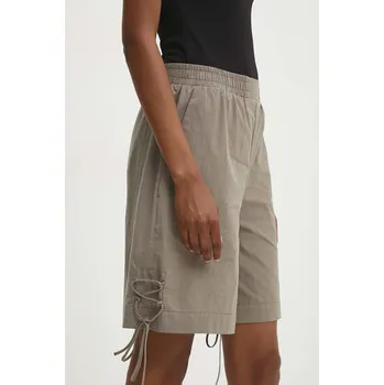 Pánské kraťasy Bavlněné šortky Answear.LAB WS24.SZD121 zelená 87X, vel. M