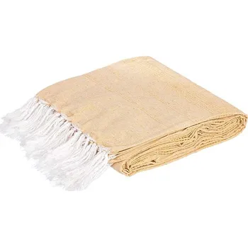 Přehoz na lůžko Přehoz Bizzotto Jovin 260 x 260 cm 464899 žlutá 10X