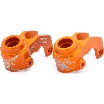 RC náhradní díl HOBBYTECH ROGUE TERRA - Hliníkové těhlice řízení G2 P/L, 2 ks.