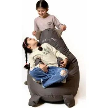 Dámské sako Pytel Sako Kitten hnědý XL 130 x 90 cm