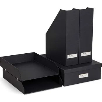 Úložný box Organizér na dokumenty Bigso Box of Sweden Holger 491545641 šedá 90X