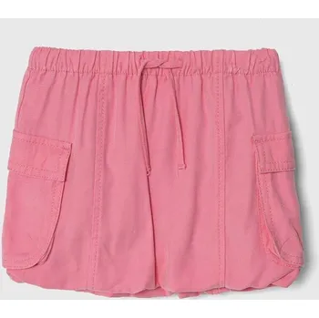 Dětská móda Dětská sukně United Colors of Benetton 45ZZG000P.P.Seasonal růžová 30X, vel. 104