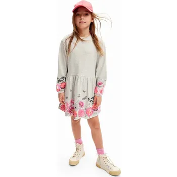 Dámské šaty Dívčí šaty Desigual 24WGVK09 béžová 12X, vel. 164