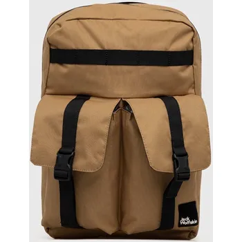 Sportovní batoh Batoh Jack Wolfskin 10 zelená barva, velký, vzorovaný 2011111. 19X, vel. ONE SIZE