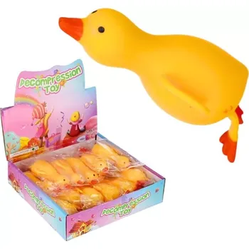 Stlačitelná gumová kachnička do koupele