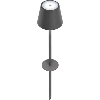 Stojací lampa Bezdrátová LED lampa Zafferano Poldina Floor LD0682N3 černá 99X