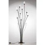 Jupiter 2058 - Stojací lampa GLORIOSA 9xG9/14W/230V černá