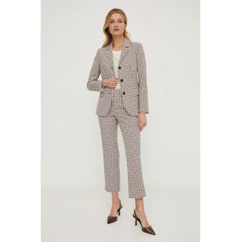 Kalhoty Sisley 4OLRLF04M béžová 01B, vel. 34