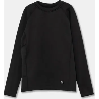 Chlapecká mikina Dětská mikina Burton STOCKRUN černá barva, hladká, 238361 99X, vel. 128