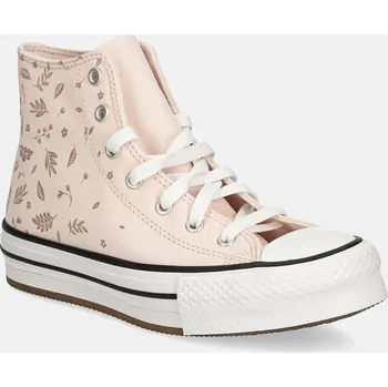 Chlapecké tenisky Dětské tenisky Converse CHUCK TAYLOR ALL STAR EVA LIFT A08397C růžová 03X, EUR 38