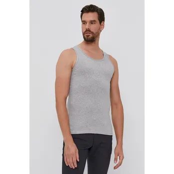 Pánské tričko Tričko United Colors of Benetton pánské, šedá barva 3OP82H257.501 90X, vel. XL