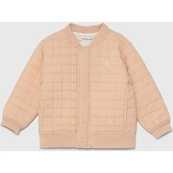 Chlapecká bunda Dětská bomber bunda Calvin Klein Jeans IN0IN00246.G.9BYH růžová 39X, vel. 98