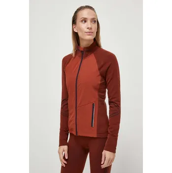 Pánská mikina Sportovní mikina Smartwool Intraknit Active hnědá barva SW017163 88X, vel. M